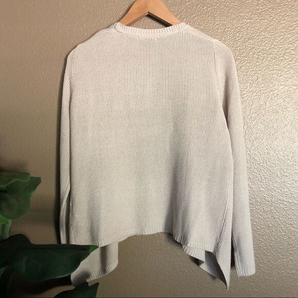 H&M Beige Acrylic Open Front Knitted Sweater - Picture 4 of 5